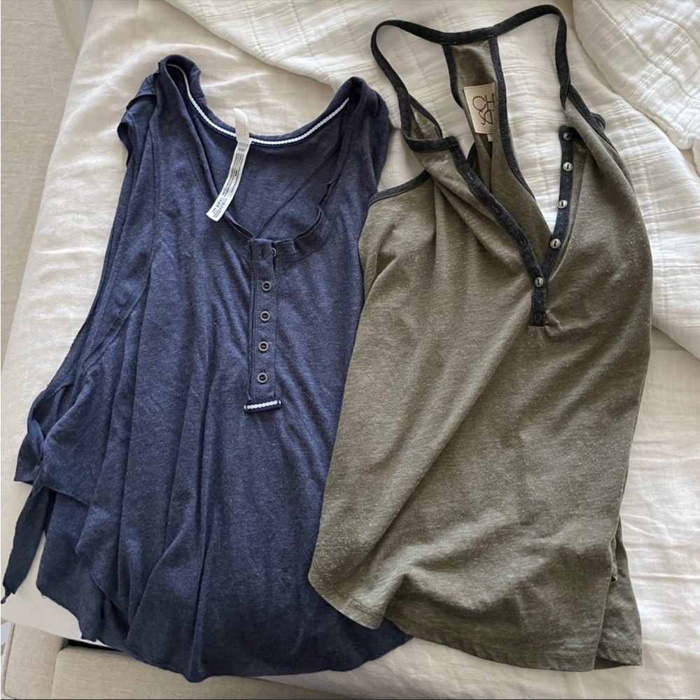 Bundle 2 free people tanks